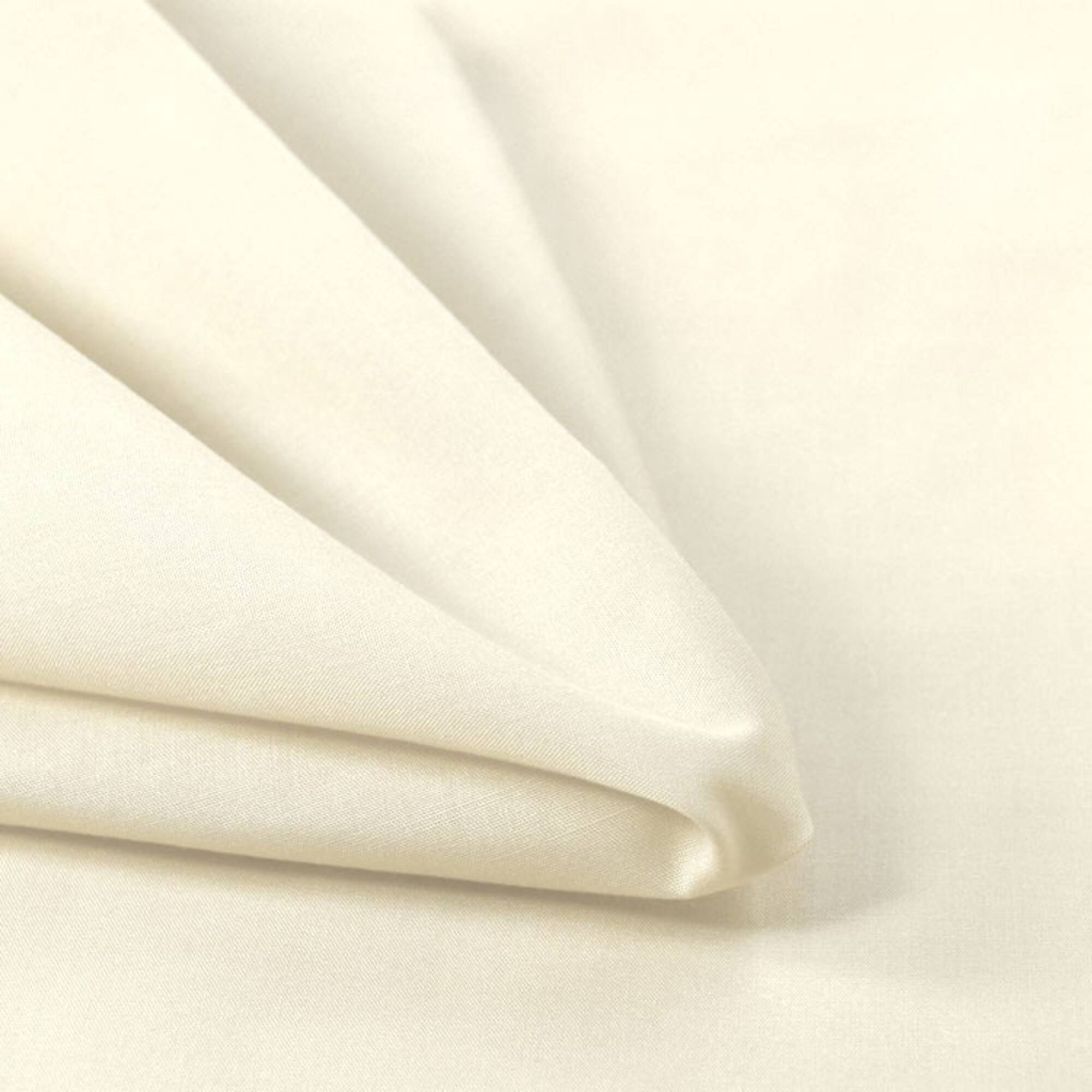 57" Ivory Broadcloth